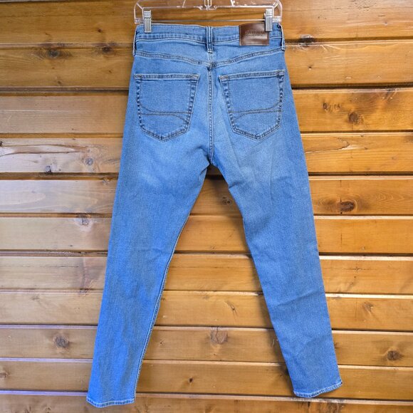 Hollister Athletic Skinny Light Wash Jeans Advanced Stretch Men's Size 28 x 32 - Picture 4 of 5